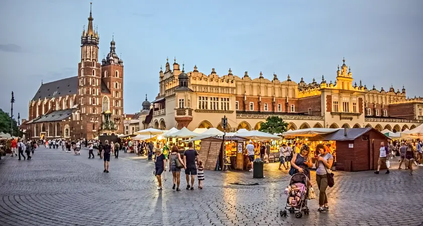 krakow city centre