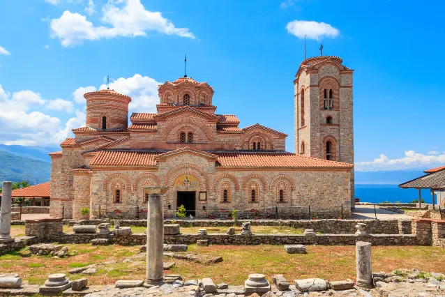 kostel v Ohridu