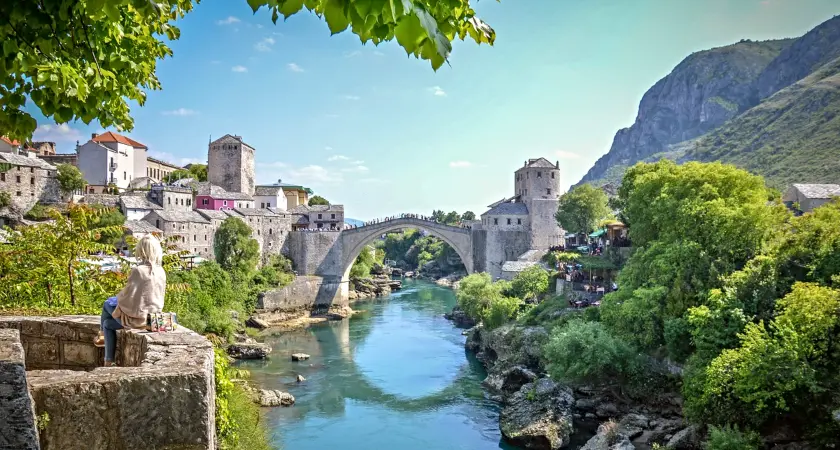 bridge in mostar