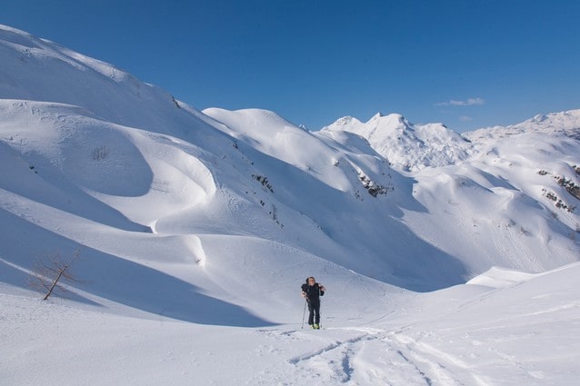 Skialpová tára v Julských Alpách