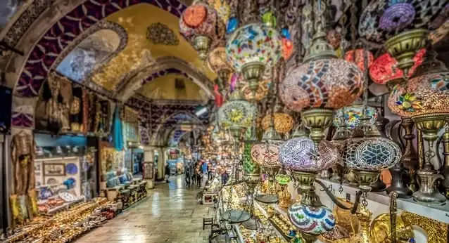 Grand bazaar Turecko