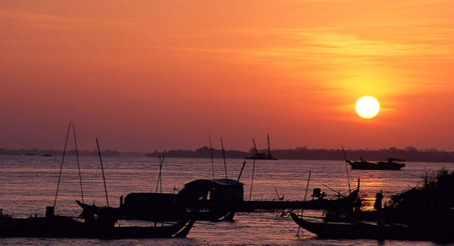 Vietnam Mekong řeka